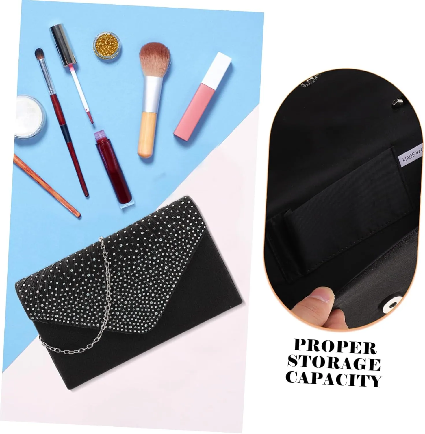 Dinner Bag Evening Purses Evening Clutch Envelope Purse Clutch Bags for Women Wedding Clutches and