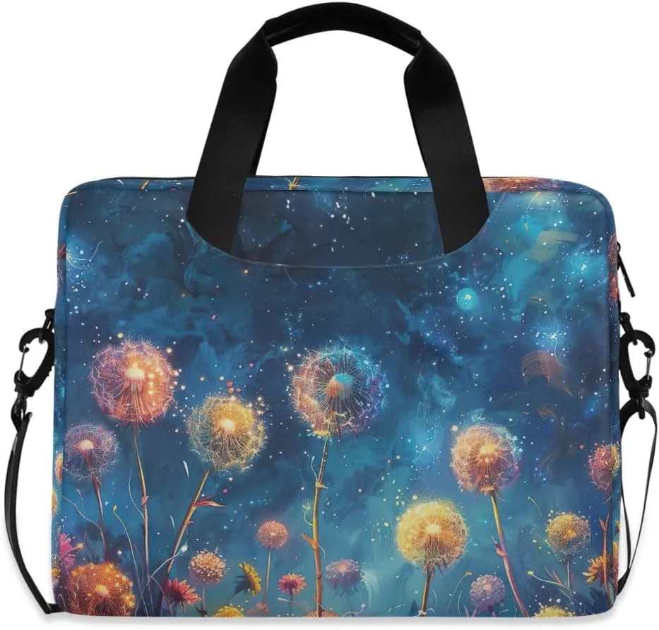 Dinosaur Blue 15.6 Inch Laptop Computer Shoulder Messenger Bag Tablet Carrying Case