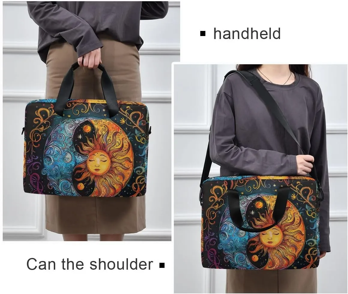 Dinosaur Blue 15.6 Inch Laptop Computer Shoulder Messenger Bag Tablet Carrying Case