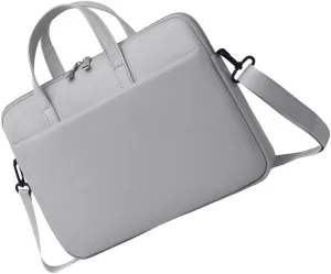 DOITOOL Waterproof Laptop Bag Stylish Tablet Case for Women Pu Leather Business Carrying Bag Compact Notebook Pouch