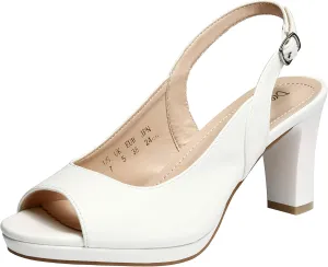 DREAM PAIRS Womens Sexy High Chunky Heels Peep Toe Platform Block Slingback Dress Pumps Shoes