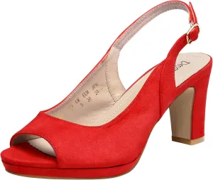 DREAM PAIRS Womens Sexy High Chunky Heels Peep Toe Platform Block Slingback Dress Pumps Shoes