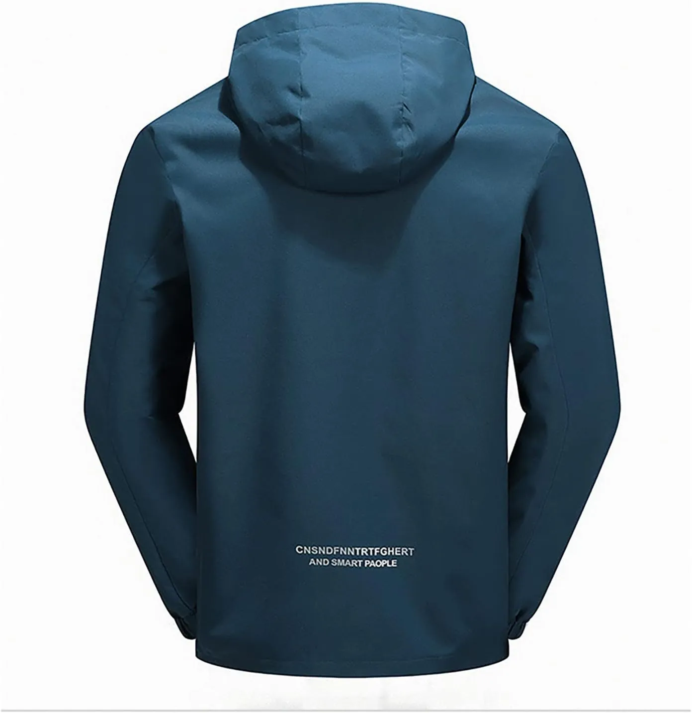 DuDubaby Mens Windbreak Quick Drying Coat Long Sleeve Hooded Sweatshirt Tops Blouse Mountaineering Jacket