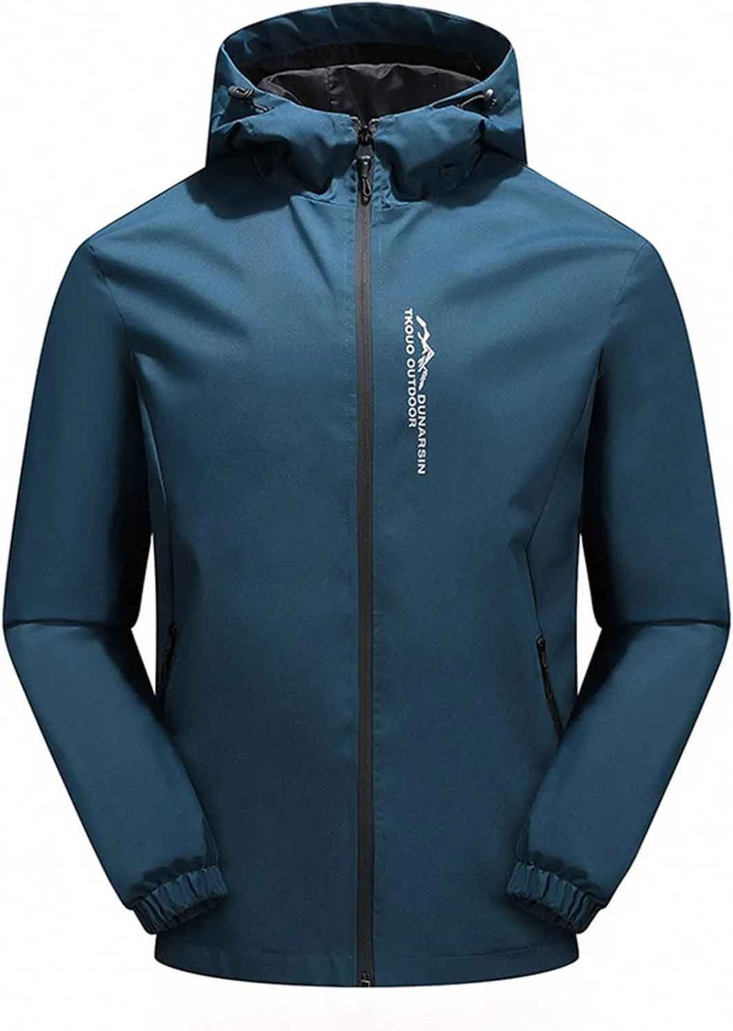 DuDubaby Mens Windbreak Quick Drying Coat Long Sleeve Hooded Sweatshirt Tops Blouse Mountaineering Jacket