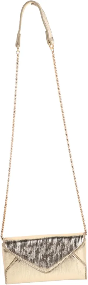 Elegant Crossbody Clutch Bag with Chain Accent Stylish Envelope Purse for Women for Parties and Weddings Durable PU Material Compact Design for Everyday Use