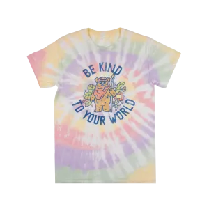 Ewoks Be Kind To Your World Tie Dye Tee