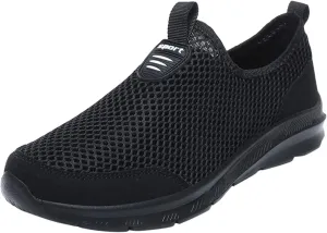 Fashion Summer Men Breathable Mesh Shallow Lace Up Casual Shoes Mens Classic Leather Sneaker