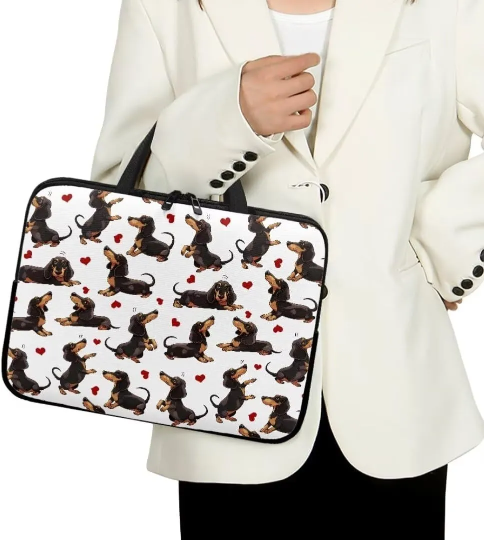 Floral Snake Laptop Handbag Waterproof Tablet Business Carrying Handbag for Women Men Fashion Tablet Business Carrying Bag