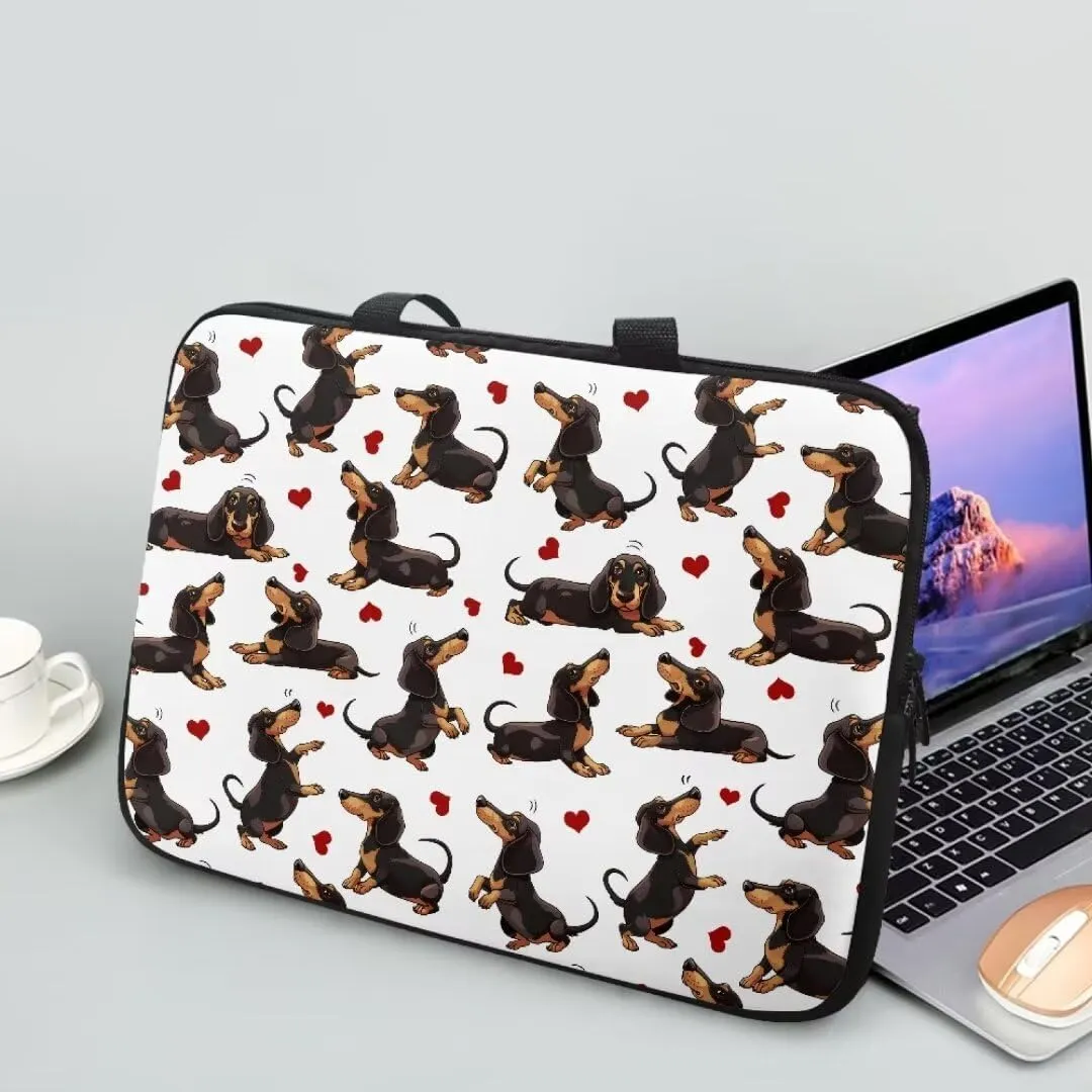 Floral Snake Laptop Handbag Waterproof Tablet Business Carrying Handbag for Women Men Fashion Tablet Business Carrying Bag