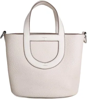 Genuine Leather Purse for Women: Designer Crossbody Bucket Bag for Ladies - Fashion Top-handle Handbag for Travel Work