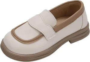 Girls School Mary Jane Shoes Chunky Heel Platform Slip On Fashion Casual Walking Shoes for Little Child 2t Girl Shoes