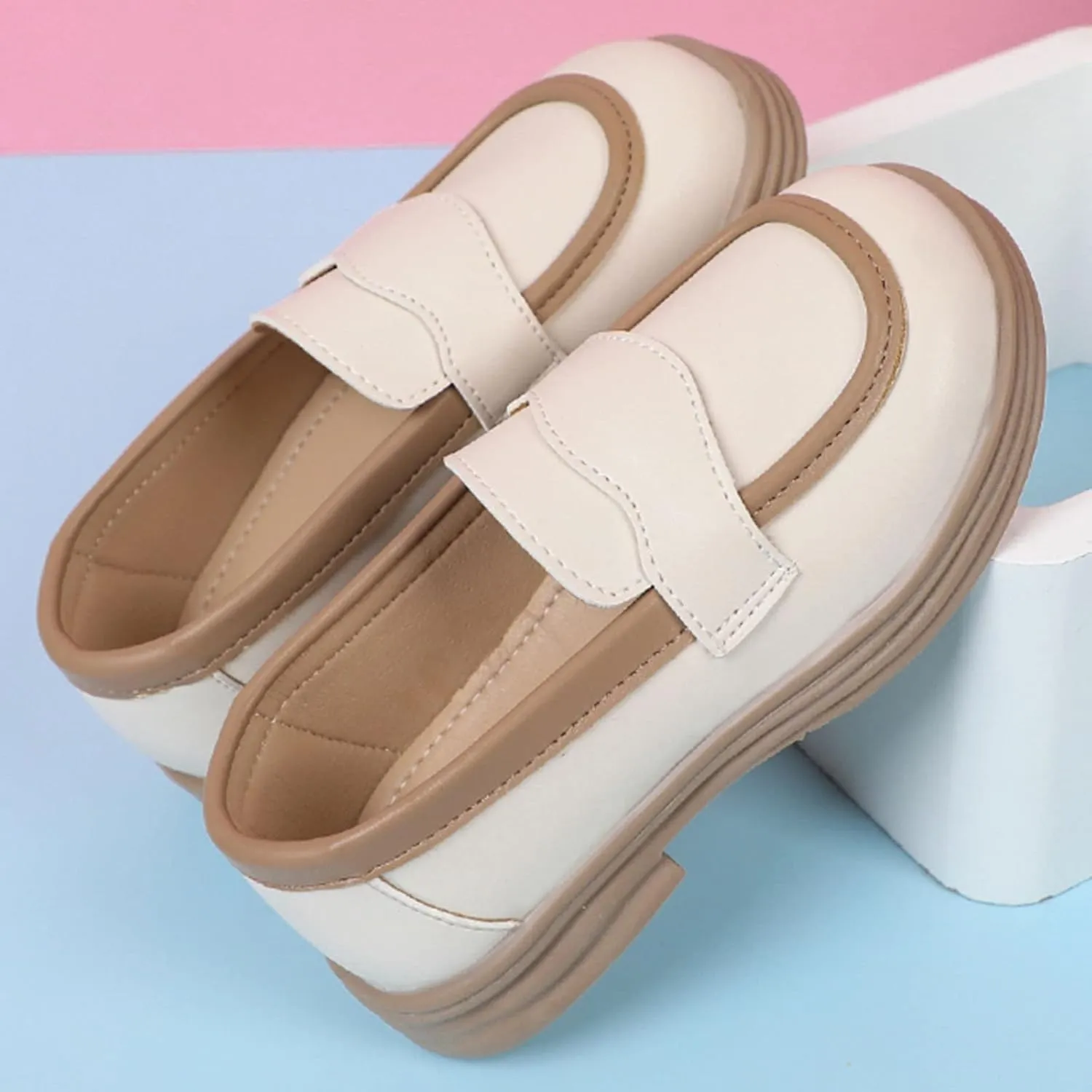 Girls School Mary Jane Shoes Chunky Heel Platform Slip On Fashion Casual Walking Shoes for Little Child 2t Girl Shoes
