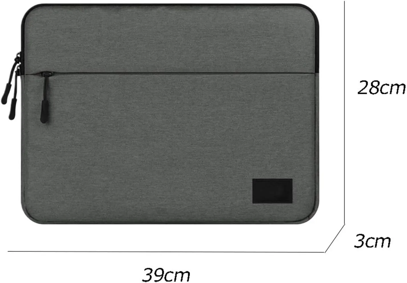 GRFIT Laptop and Tablet Bag Waterproof Laptop Bag Protective Sleeve 15.6-inch Tablet Protective Sleeve Traveling Business Commuting Briefcase Work Bag Business Travel Office