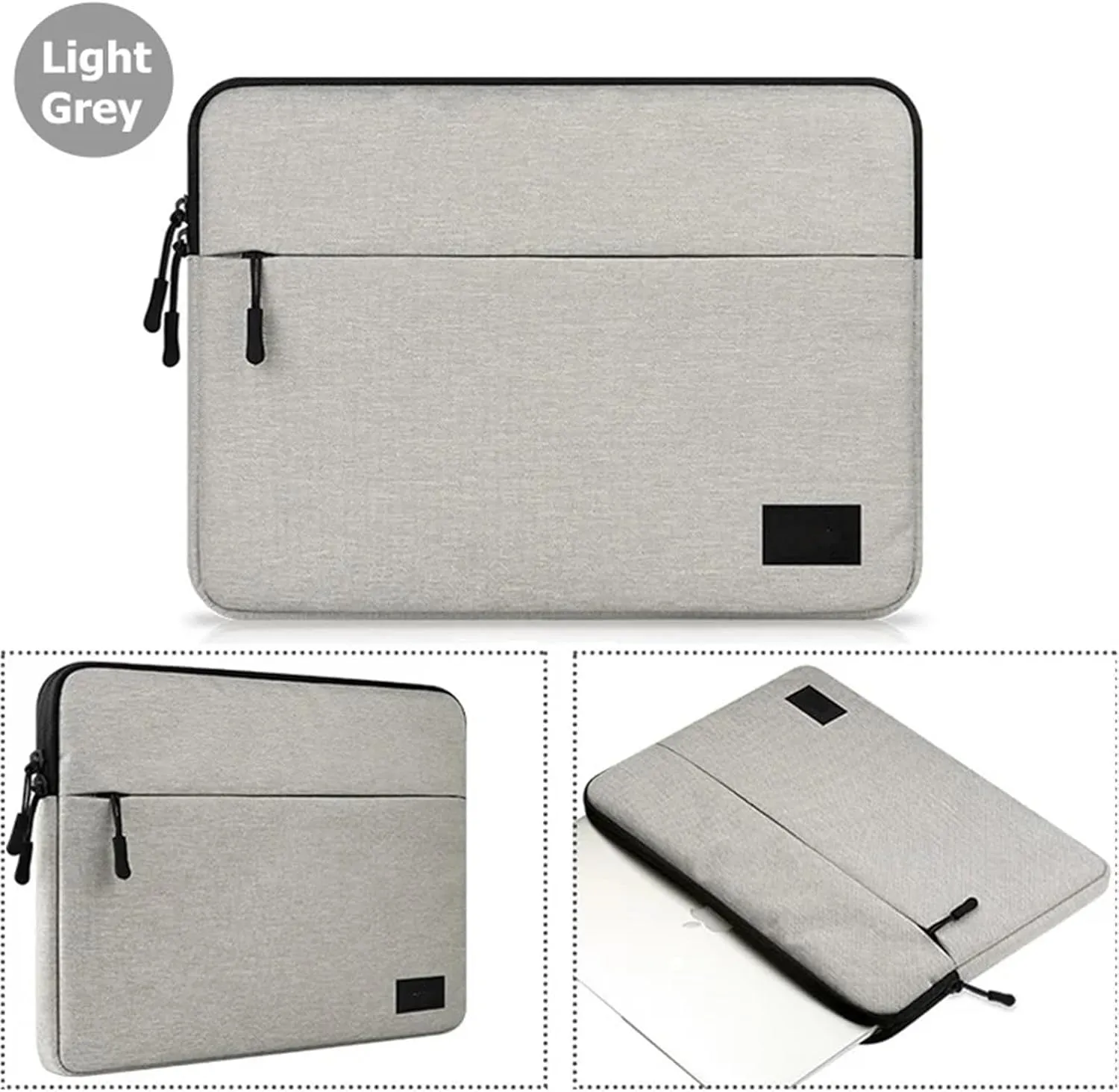 GRFIT Laptop and Tablet Bag Waterproof Laptop Bag Protective Sleeve 15.6-inch Tablet Protective Sleeve Traveling Business Commuting Briefcase Work Bag Business Travel Office