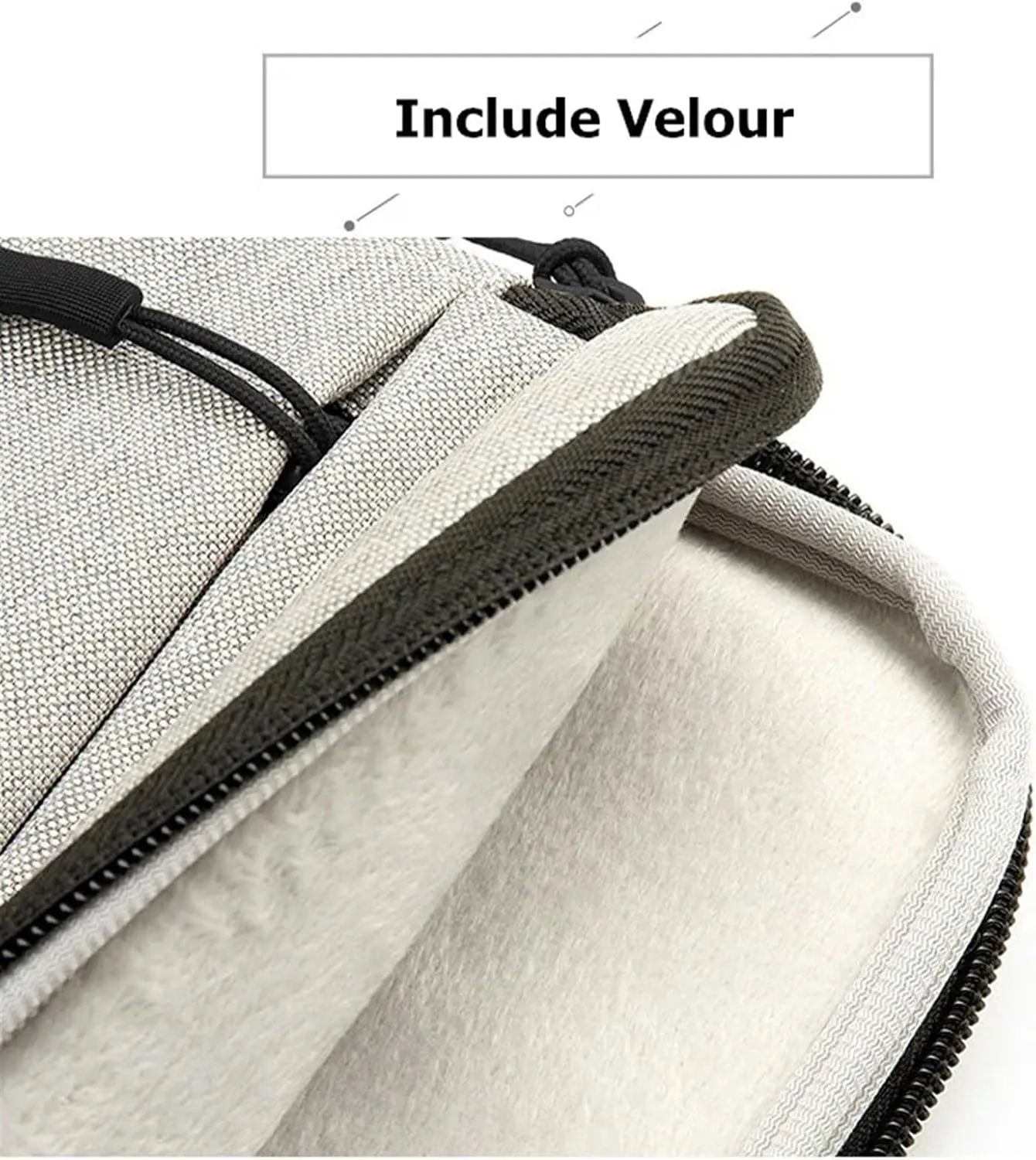 GRFIT Laptop and Tablet Bag Waterproof Laptop Bag Protective Sleeve 15.6-inch Tablet Protective Sleeve Traveling Business Commuting Briefcase Work Bag Business Travel Office