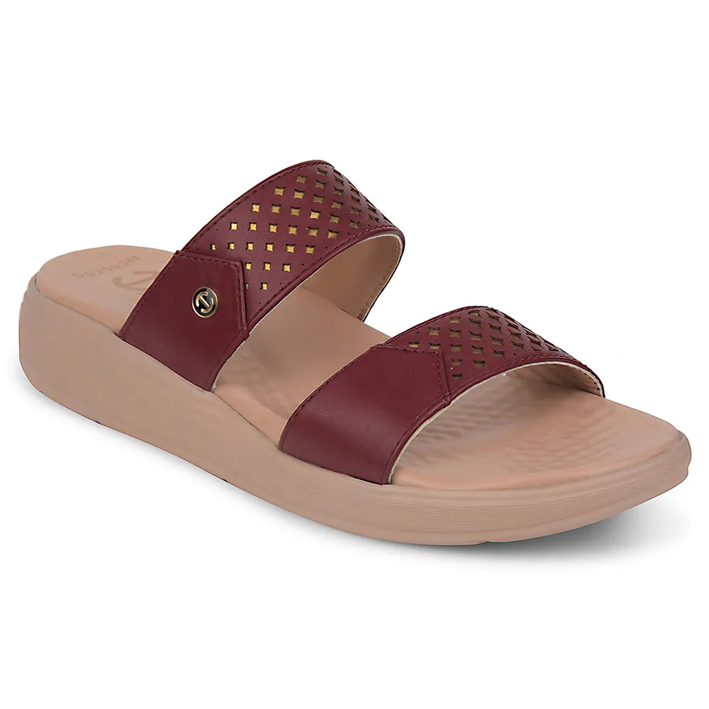 Healers Cherry Casual Slipper For Women SOFTER-7W By Liberty