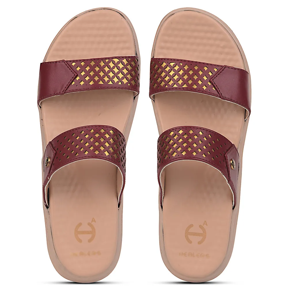 Healers Cherry Casual Slipper For Women SOFTER-7W By Liberty