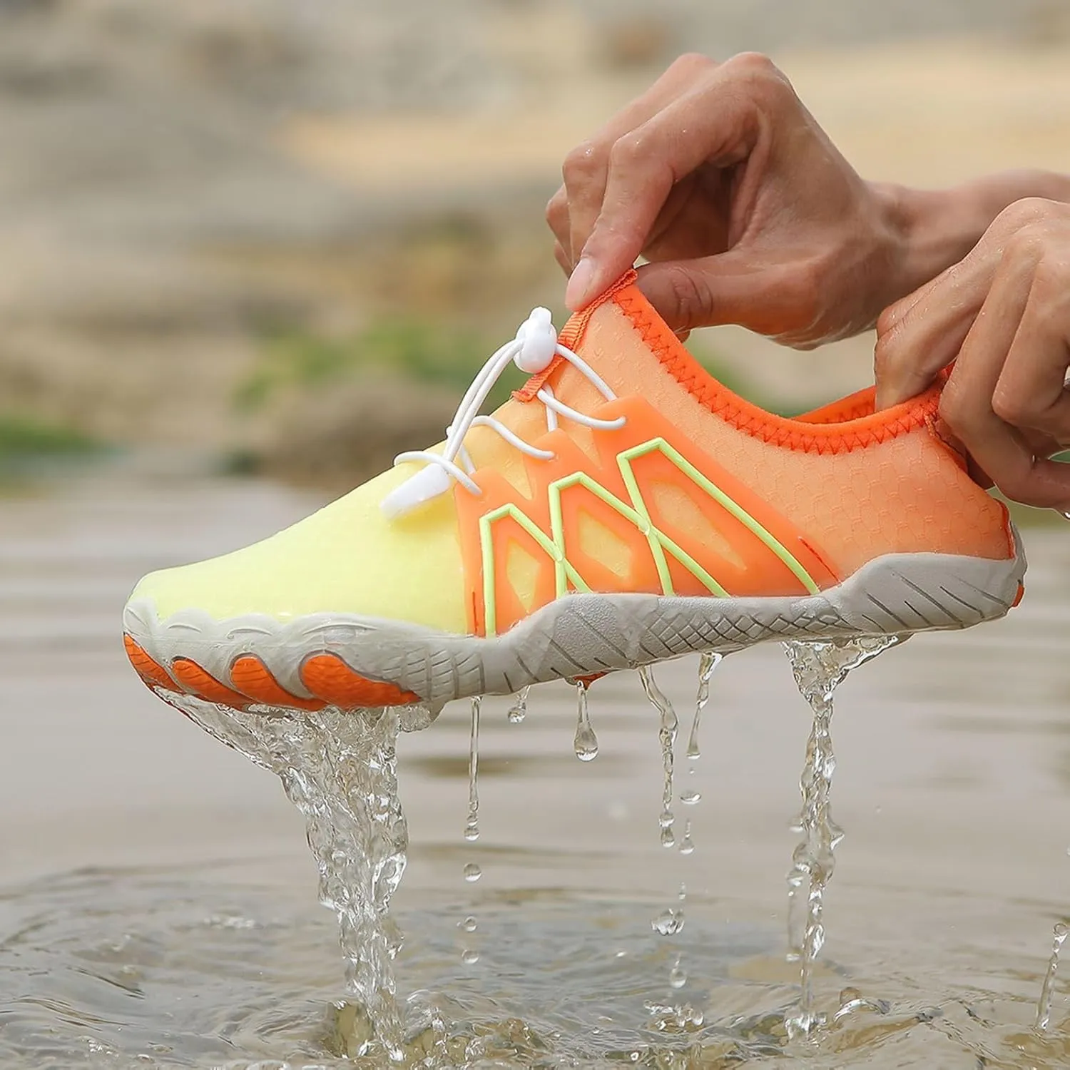Hike Barefoot Shoes for Women Men Footwear Barefoot Shoes Waterproof Trail Running Healthy & Non-Slip Hiking Shoes Wide Toe Box