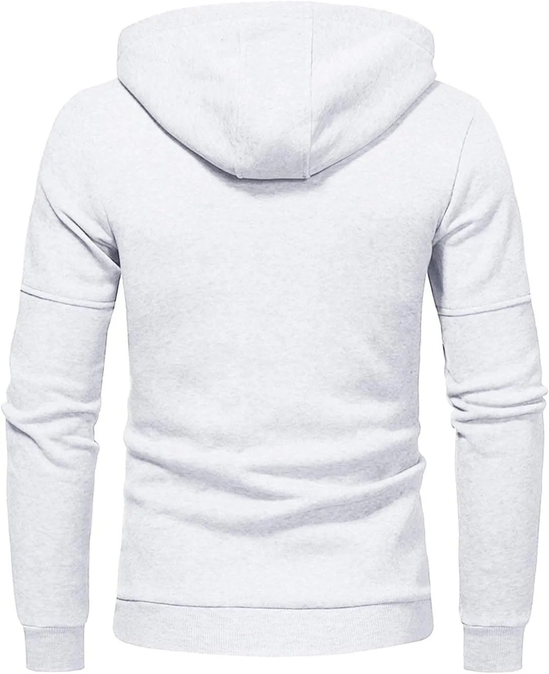 Hoodies Men's Spring And Autumn Long Sleeve Half Zip Hoodie Hooded Sweatshirt Top Sportswear Men's Pullover Club