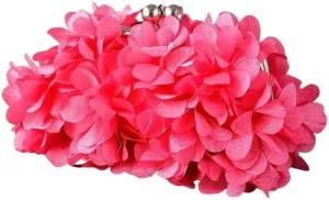 HUFFA Wedding Dress Bag White Bride Clutches Ladies Blue Party Handbag Woman Purple Evening Flower Bags Floral Wedding Clutch (Color : Red)
