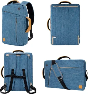 Hybrid Laptop Backpack Shoulder Bag Briefcase Compatible with Dell XPS 13, for Inspiron 13, Latitude 14, ThinkPad 14