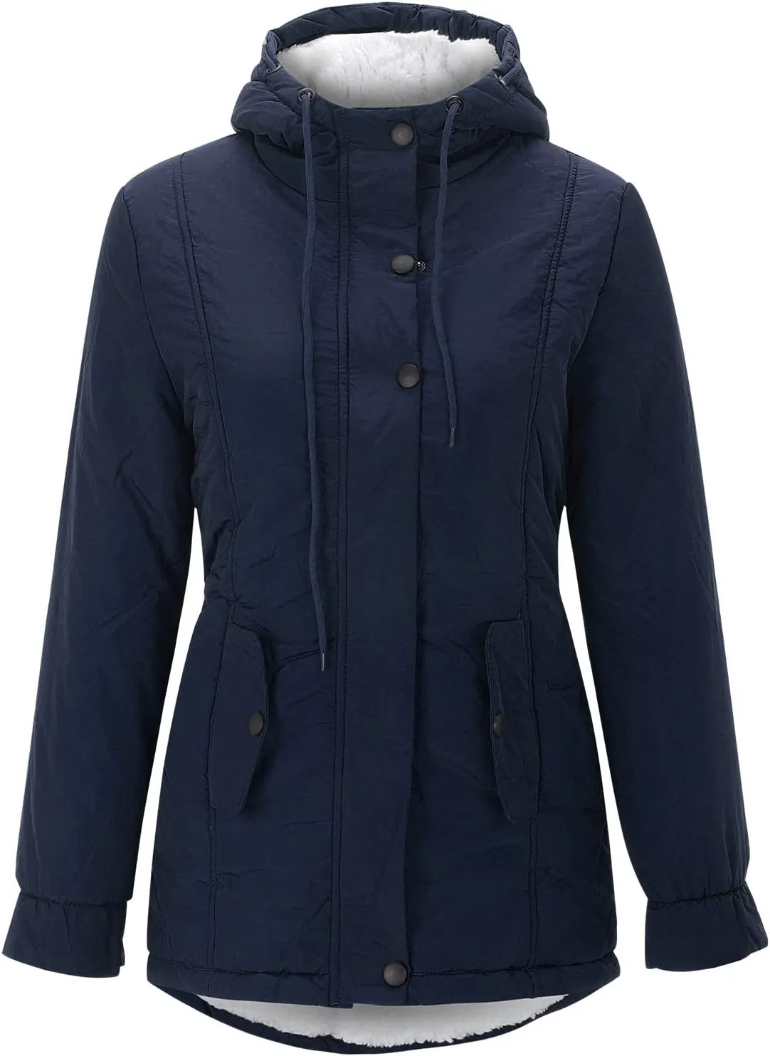 Jackets For Women Trendy Lined Thick Women's Trench Warm Winter ' Hooded Overcoat Coat Bed Jackets For Elderly