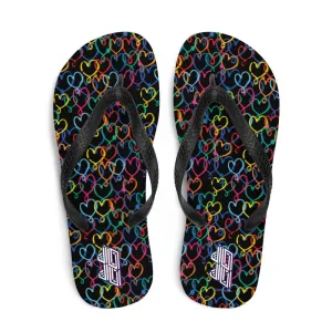 JoJo Siwa Hearts Adult Flip Flops