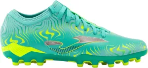 Joma Soccer Boots Firm Ground, 6.5-11 - Professional Cleats - Microfiber Upper, Chrome Sole, Heel Reinforcement, and Sock-Like Fit - Evolution Cup FG