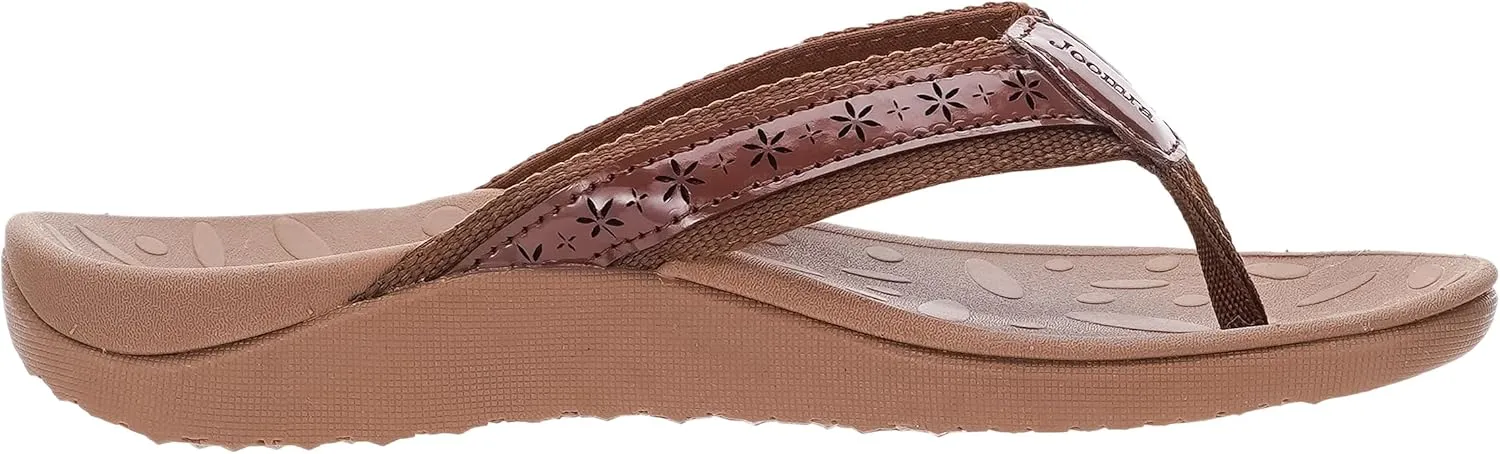 Joomra Women's Flip Flops Arch Support Orthotic Toe Post Thong Sandals