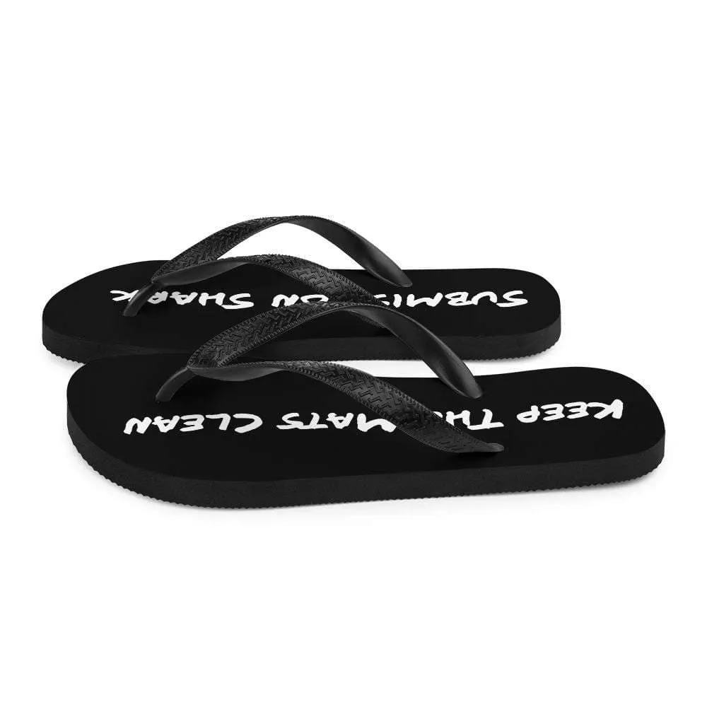 Keep The Mats Clean ~ Flip-Flops