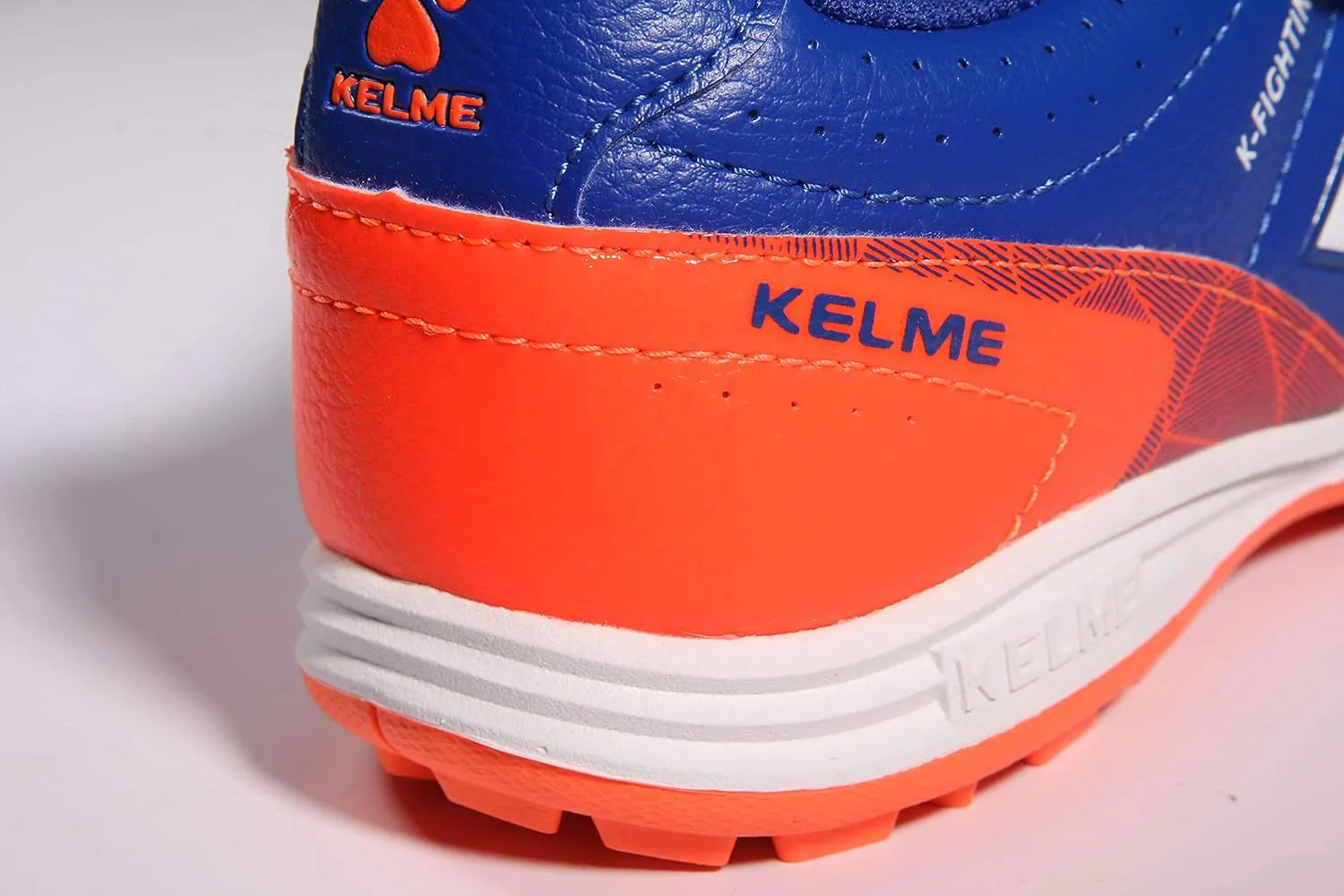 KELME Laceless Soccer Cleats Youth and Kids  Futsal or Turf Soccer Shoes for Boys/Girls  Indoor or Outdoor Velcro Football Boots