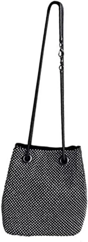 KESYOO Rhinestone Clutches Bag Crossbody Bag Sequins Ideal for Parties Weddings