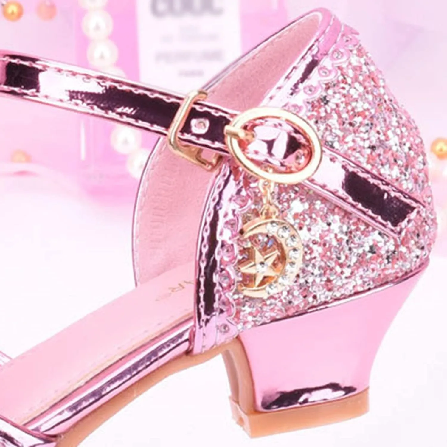 Kids Girls Glitter Butterfly Sandals Sequin hinestone Dress Shoes Little/Big Kids Fashion Girls Slippers Clog
