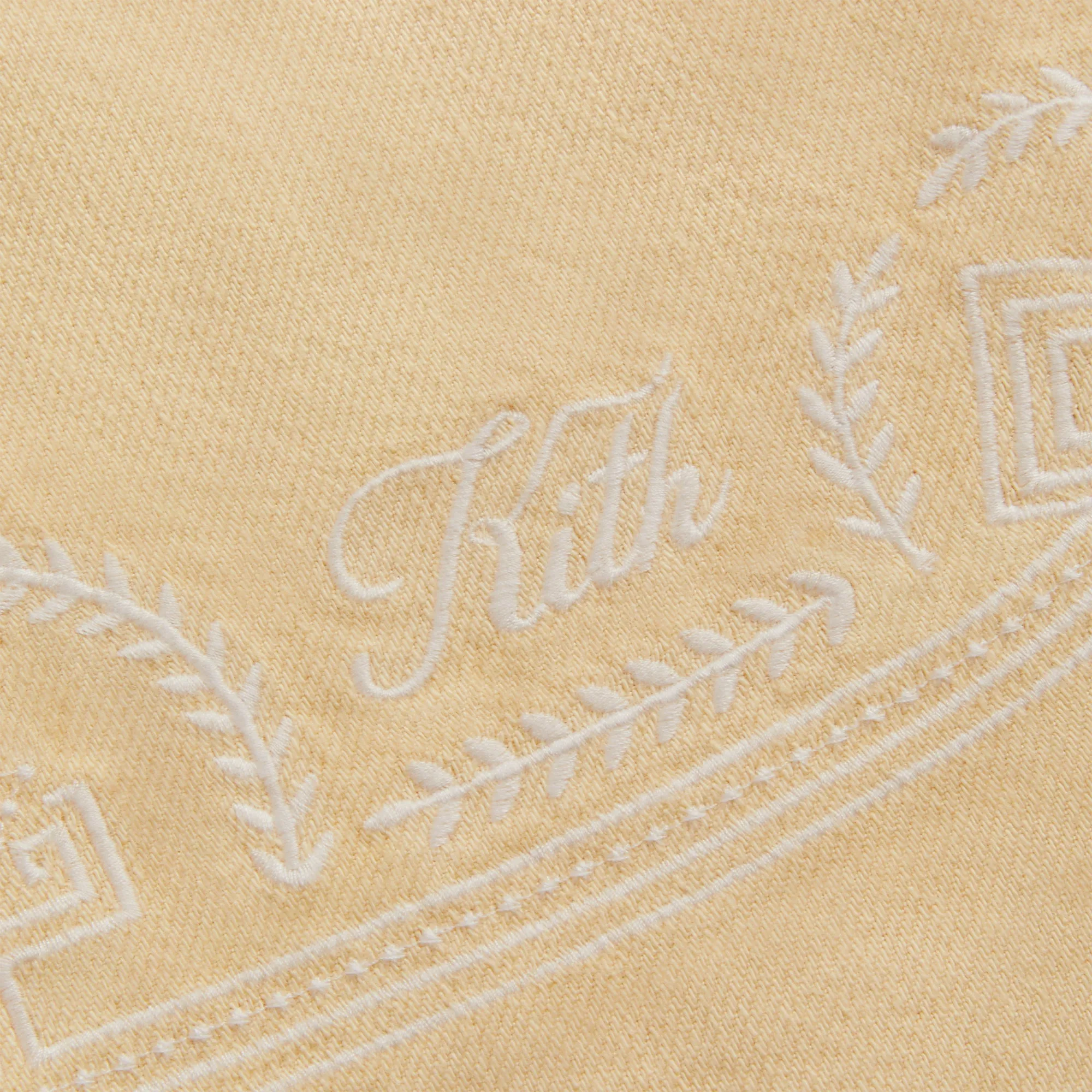Kith Raw Hem Denim Apollo Shirt - Blonde
