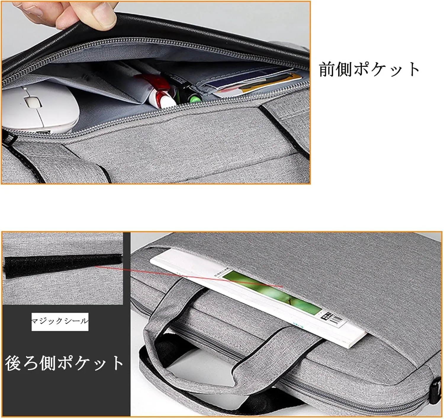 Laptop Bag 13-16 Inch Laptop Briefcase Business Water Resistant Classic Bag Carry On Case Computer Bag with Strap