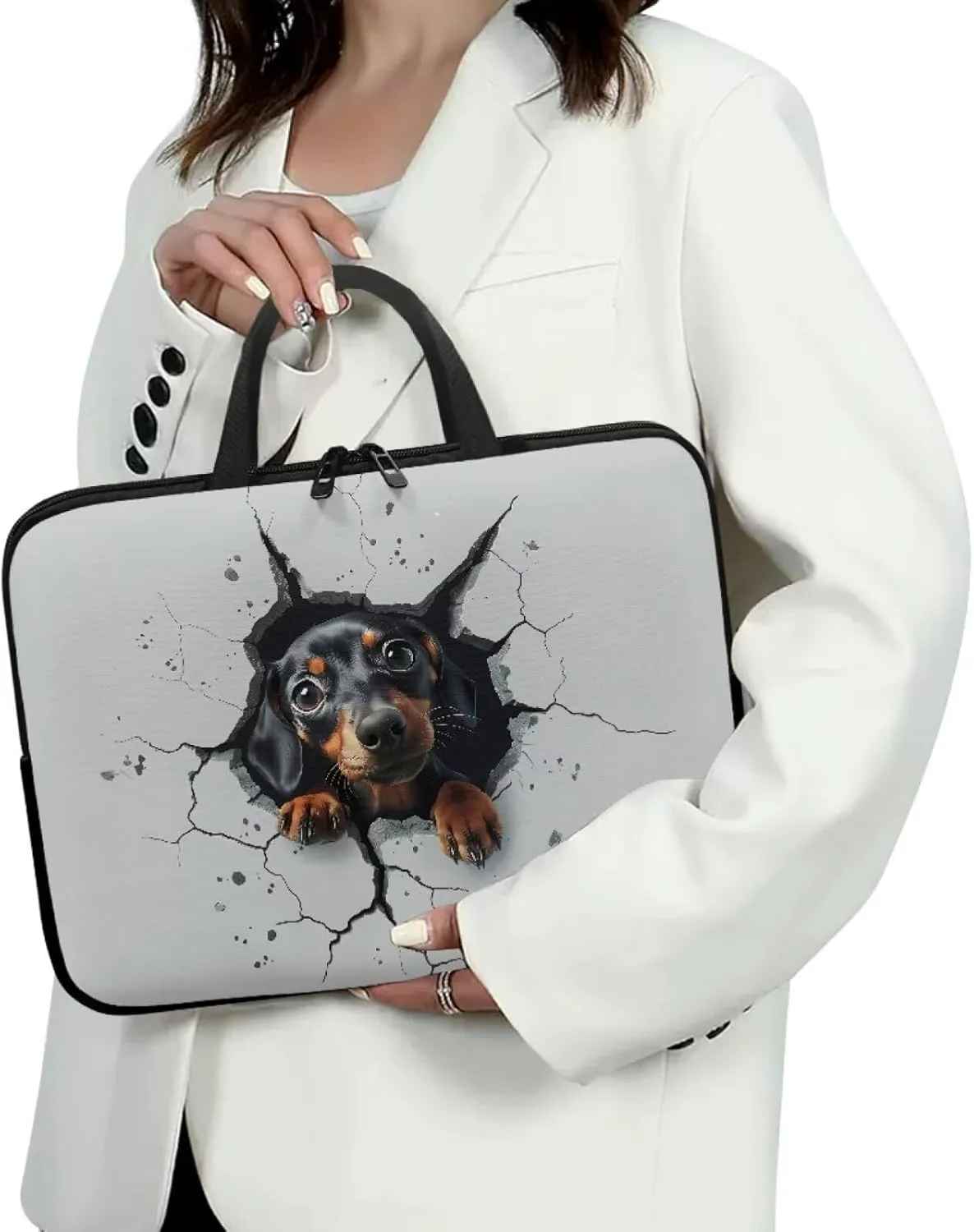 Laptop Bag Women Laptop Tote Bag Computer Bag Notebook Tablet Messenger Handbag