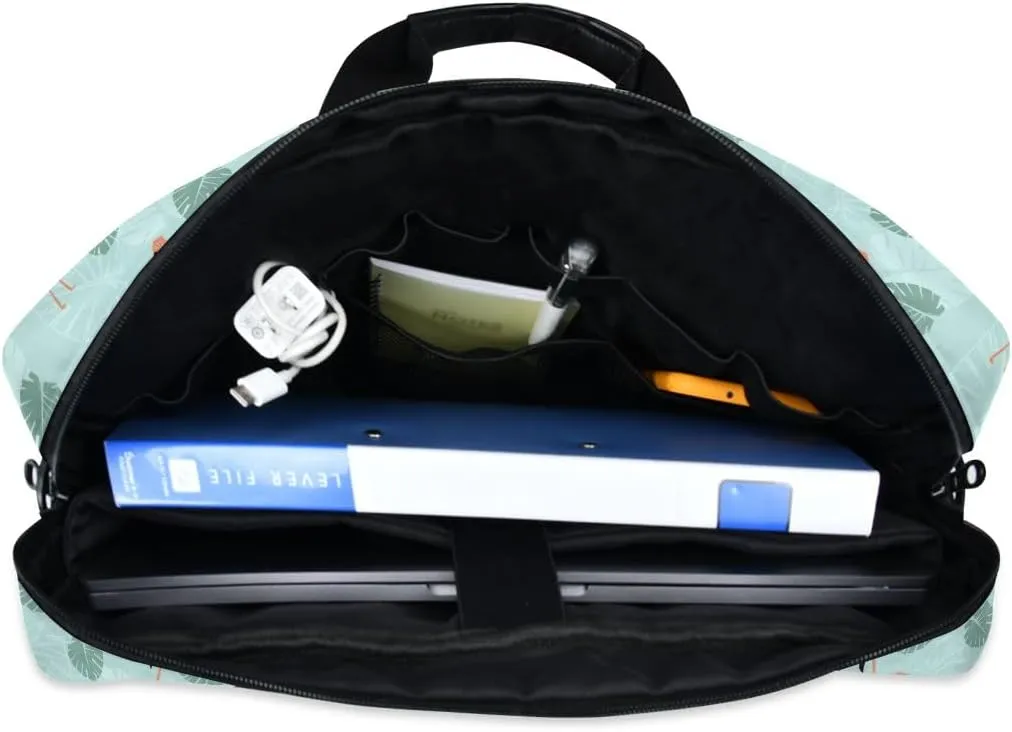 Laptop Shoulder Bag 15.6 Inch Laptop Tablet Sleek Messenger Bag Business Casual