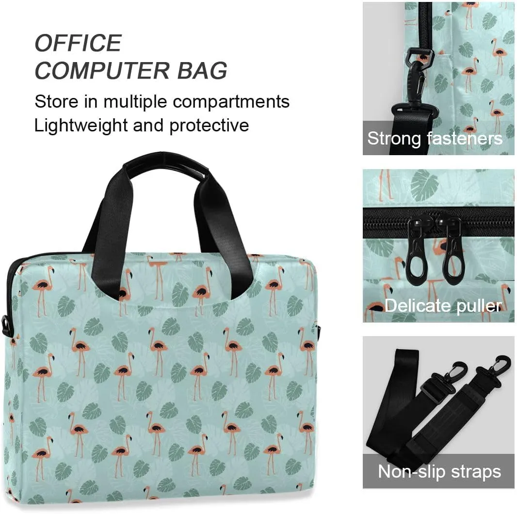 Laptop Shoulder Bag 15.6 Inch Laptop Tablet Sleek Messenger Bag Business Casual