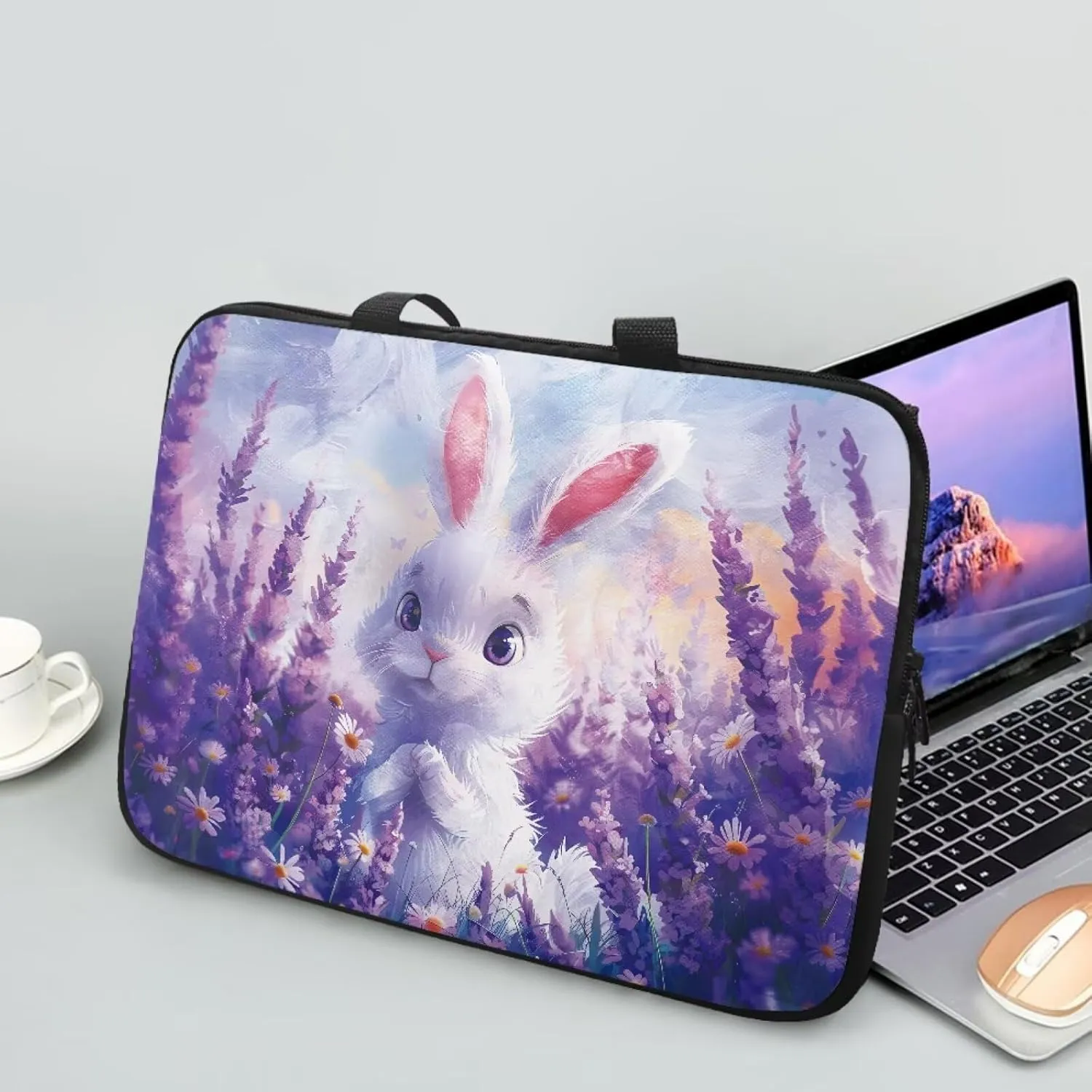 Laptop Sleeve,Tablet Portable Neoprene Zipper Carrying Sleeve Case Bag Computer Tablet Handbag Case