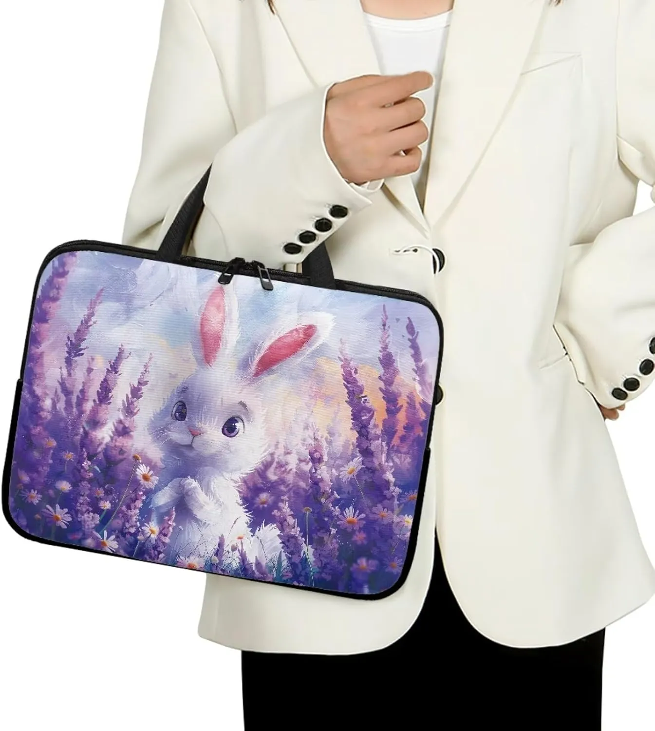 Laptop Sleeve,Tablet Portable Neoprene Zipper Carrying Sleeve Case Bag Computer Tablet Handbag Case