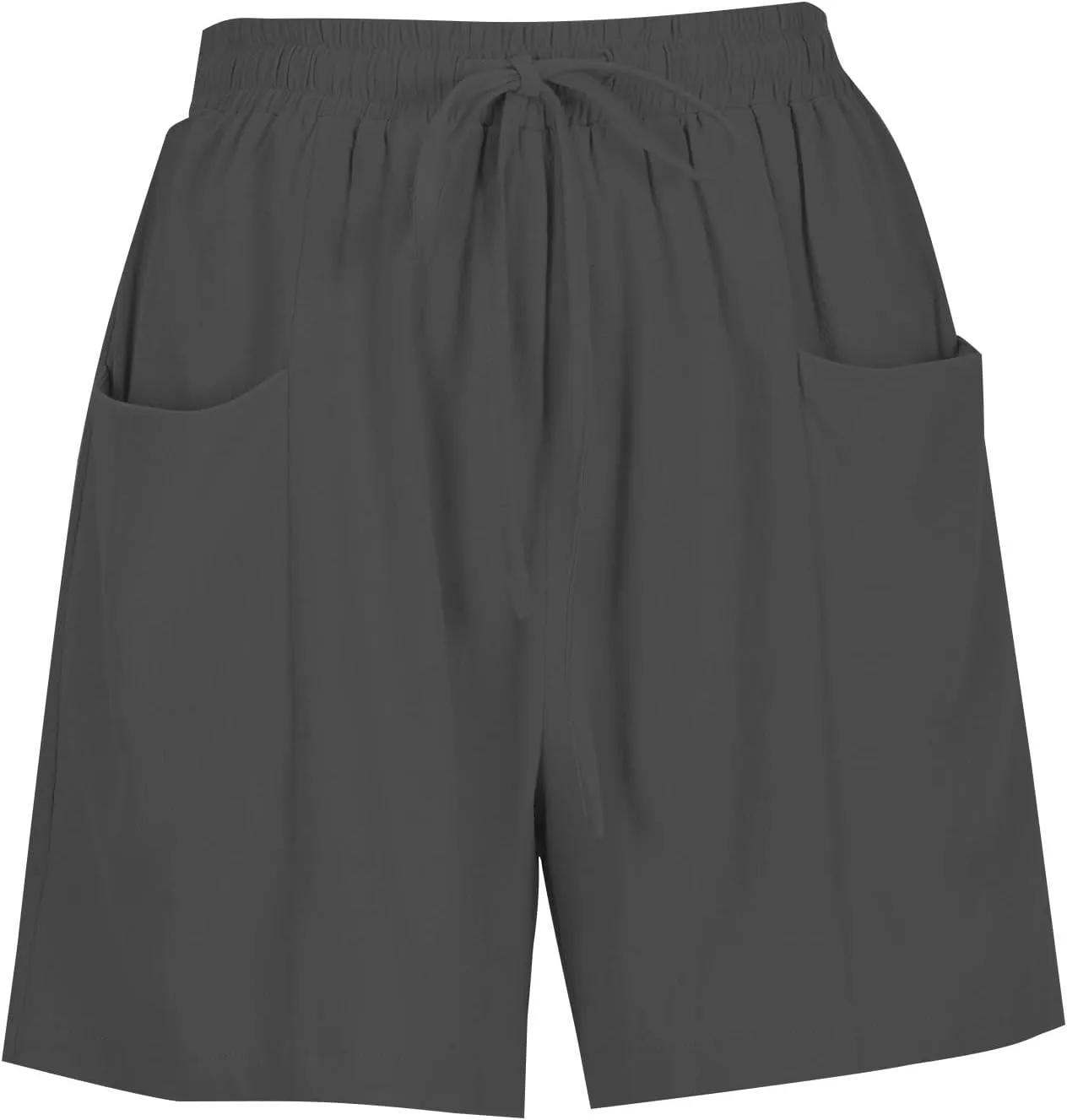 Lastesso Running Shorts for Women Lightweight High Waisted Drawstring Shorts with Pockets Breathable Workout Summer Shorts