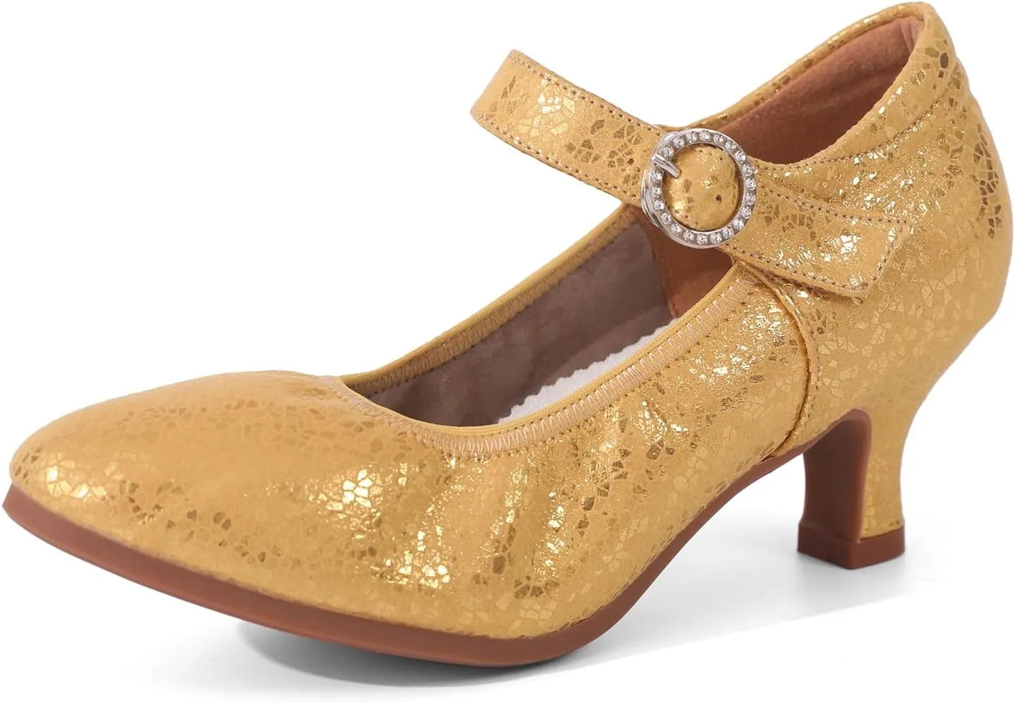 Latin Ballroom Dance Shoes Women Character Dancing Heels,Model JYNMD