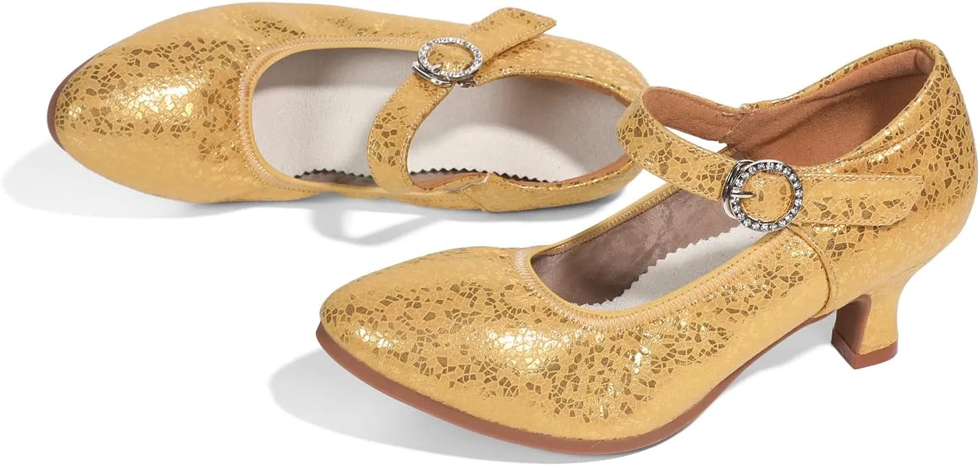 Latin Ballroom Dance Shoes Women Character Dancing Heels,Model JYNMD