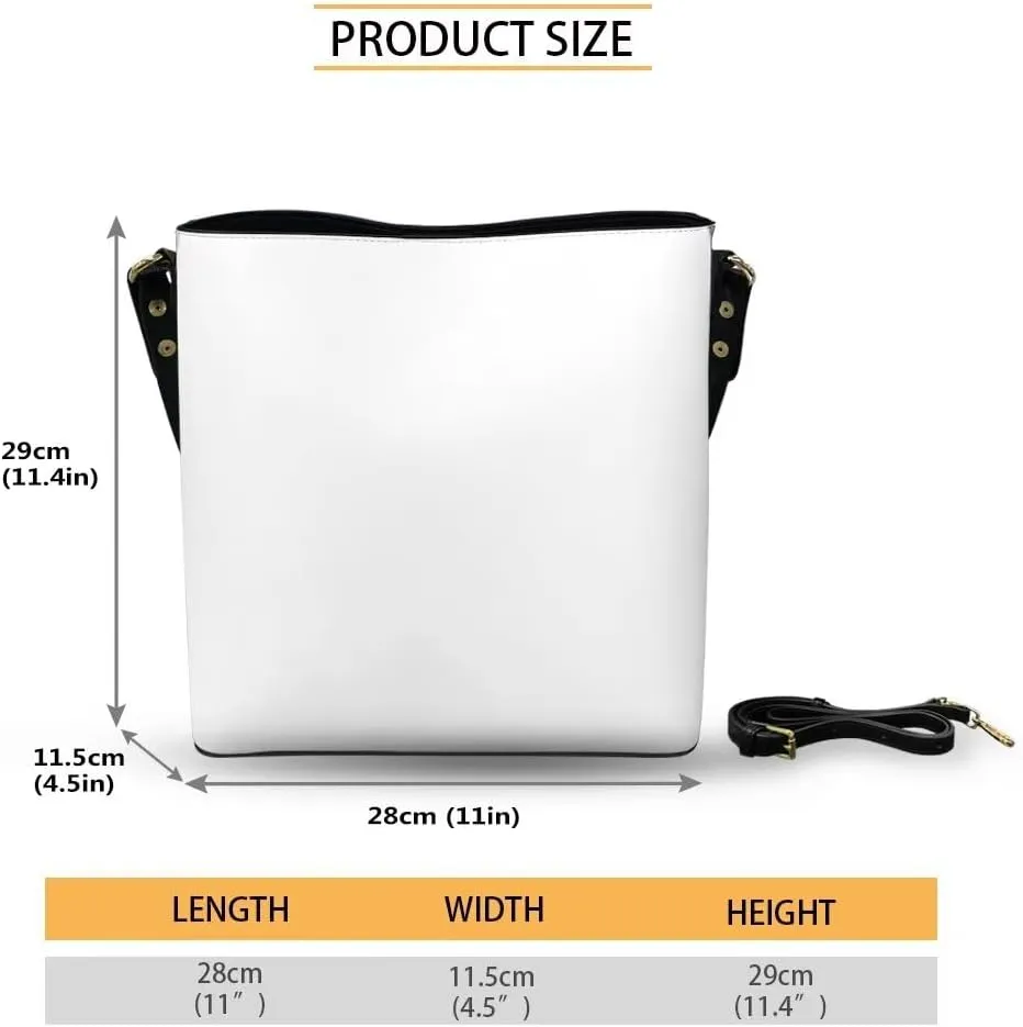 Leather Hobo Bag Set Purses and Handbags for Women Bucket Tote Bag with Wristlet Wallet for Party Work