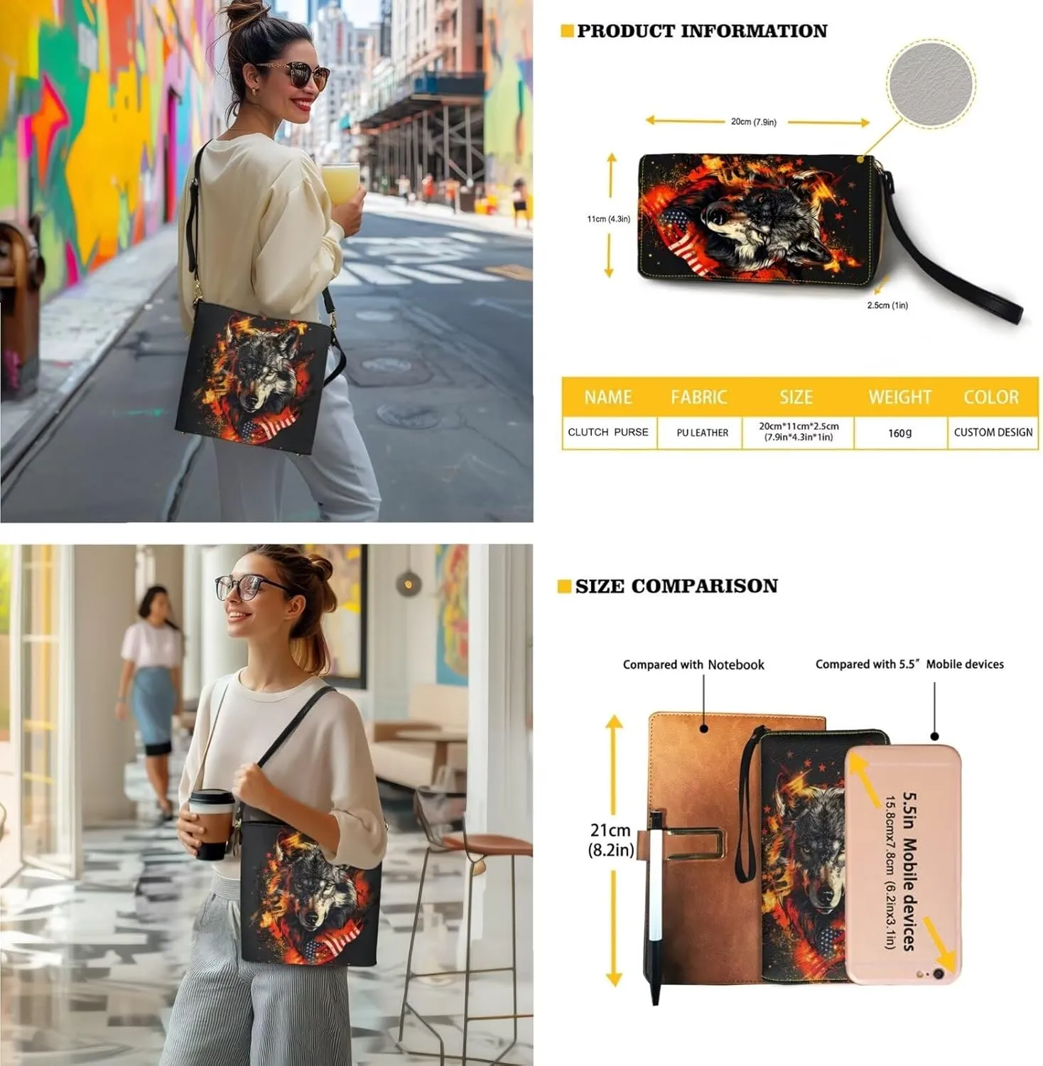 Leather Purses for Women Crossbody Purse Set Large Satchel Purse Bucket Tote Bag with PU Wallet
