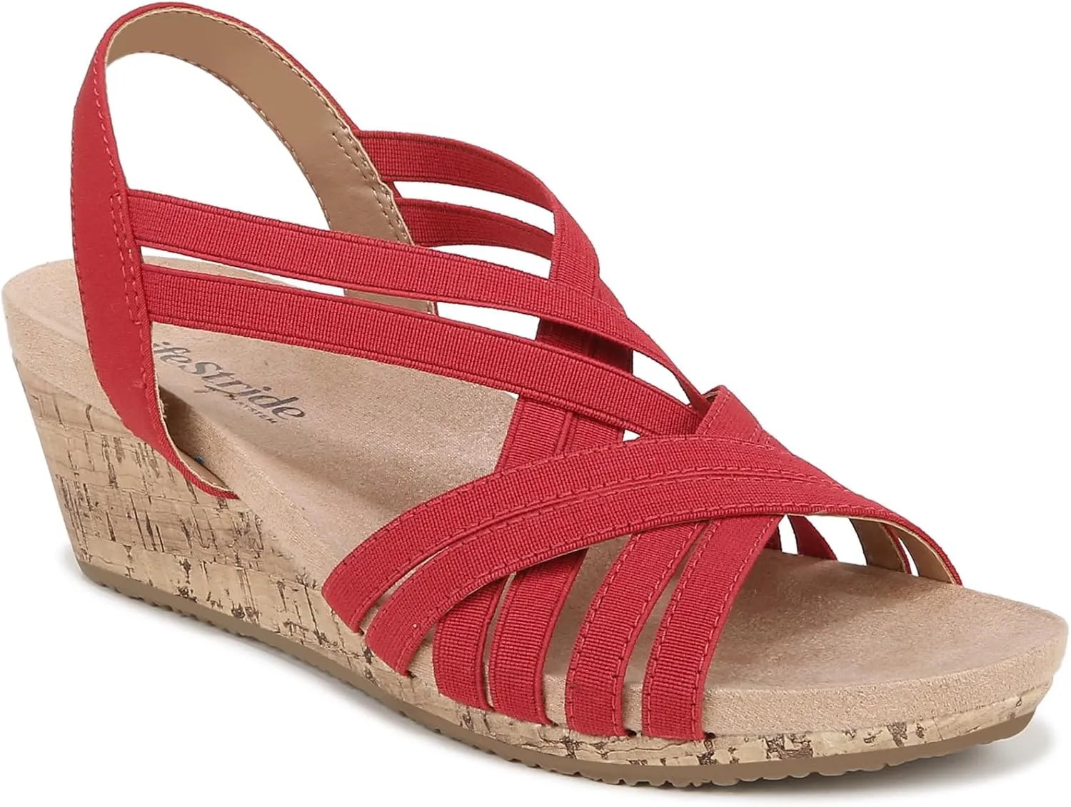 LifeStride Women's Mallory Strappy Wedge Sandal