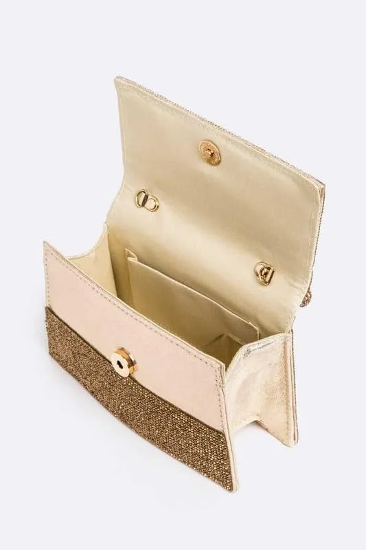 Luxury Rhinestone Convertible Top Handle Clutch Bag Womens Evening Handbag for brides, bridesmaids,Weddings, Cocktail