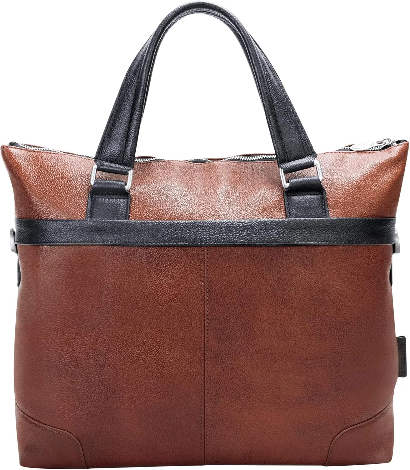 McKlein 15" Leather, Two-Tone, Laptop & Tablet Briefcase- EASTWARD