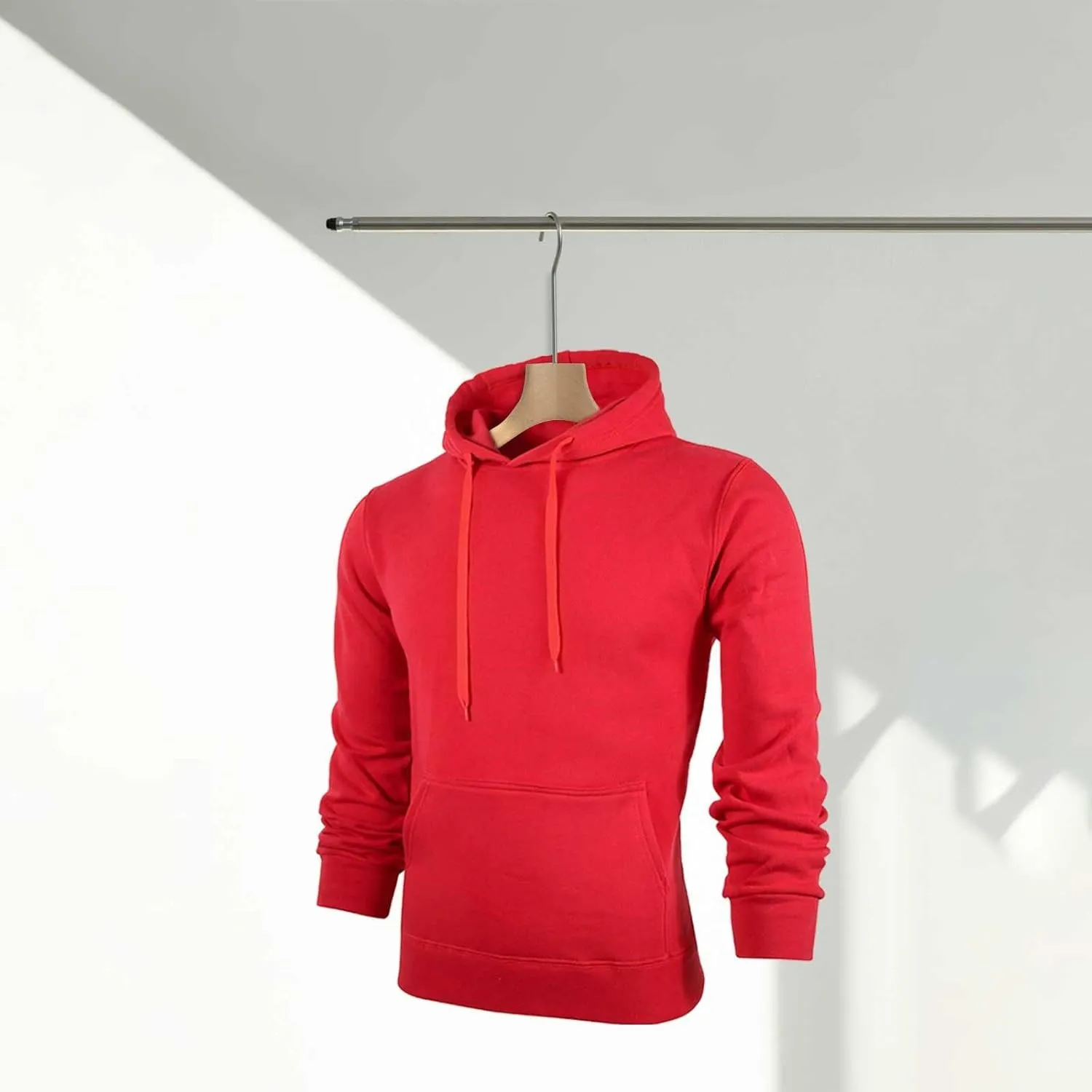 Men's Hooded Fleece Sweatshirt Hooded Shirt Sweat Men Luxury Hoodie With Zip Pockets Men's Hooded Fleece Sweatshirt