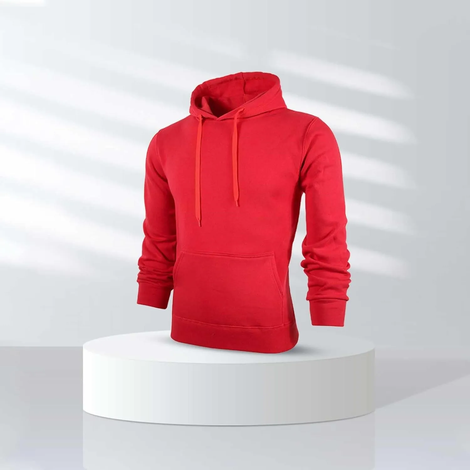 Men's Hooded Fleece Sweatshirt Hooded Shirt Sweat Men Luxury Hoodie With Zip Pockets Men's Hooded Fleece Sweatshirt